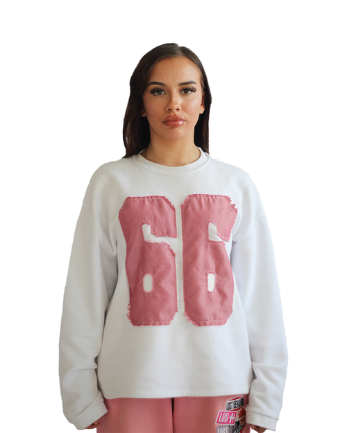 Waffle Longsleeve White
