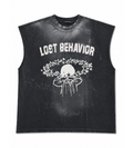 No Sleeve Washed Black