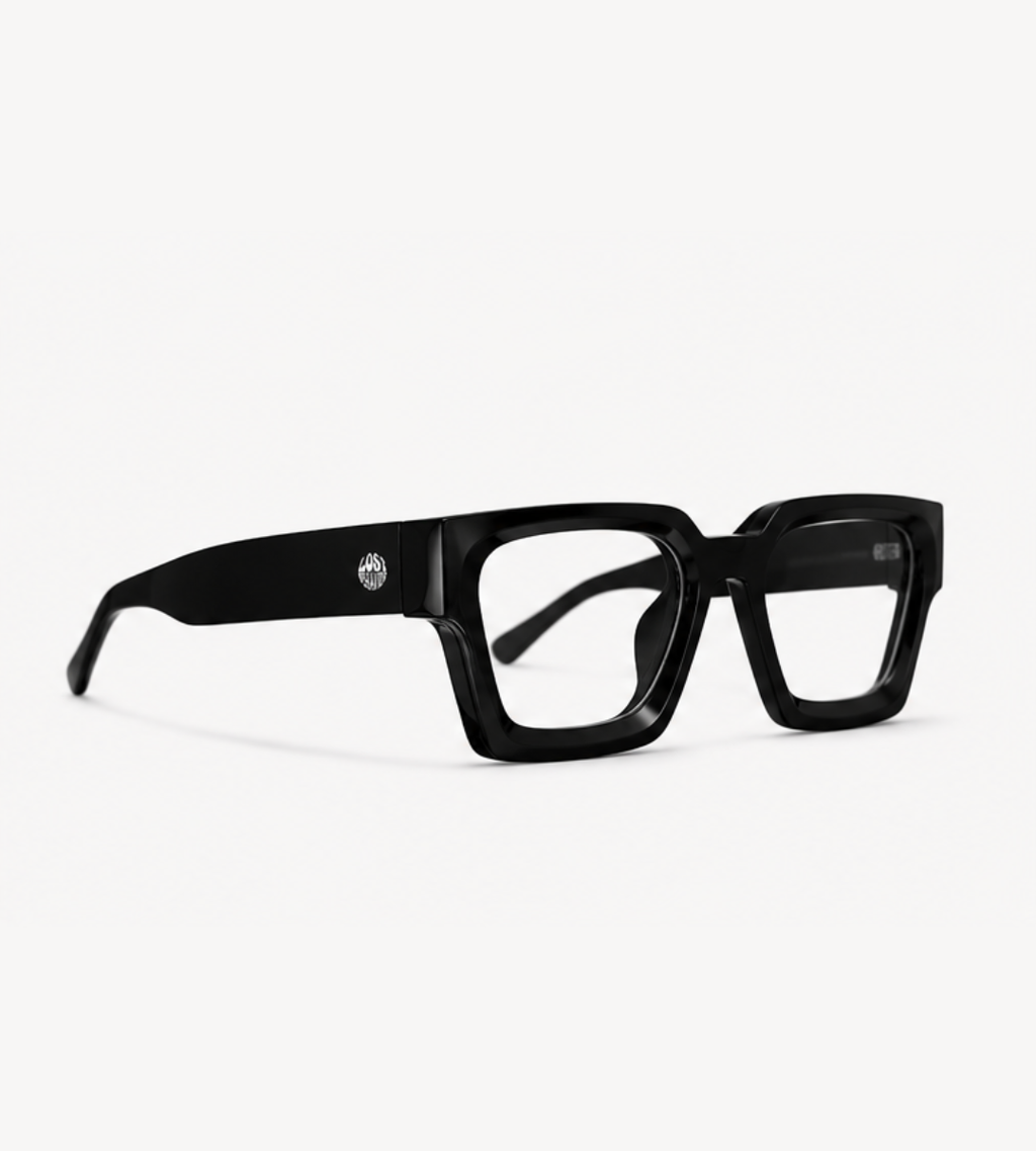 CLEAR BLACK GLASSES