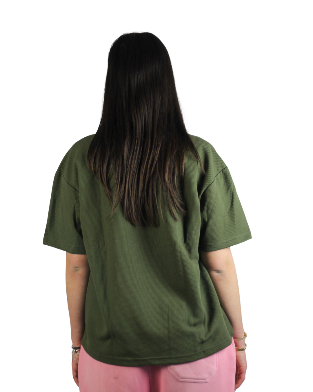 Waffle Jersey Green
