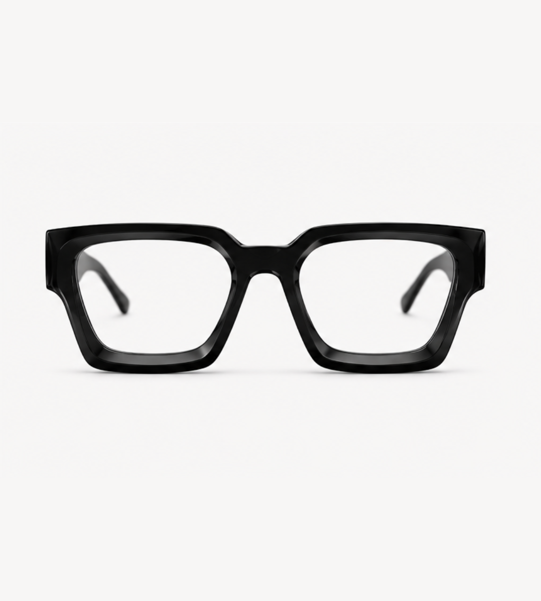CLEAR BLACK GLASSES